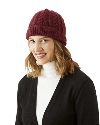 Trenza Cable Handknit Hat Trenza Cable Handknit Hat